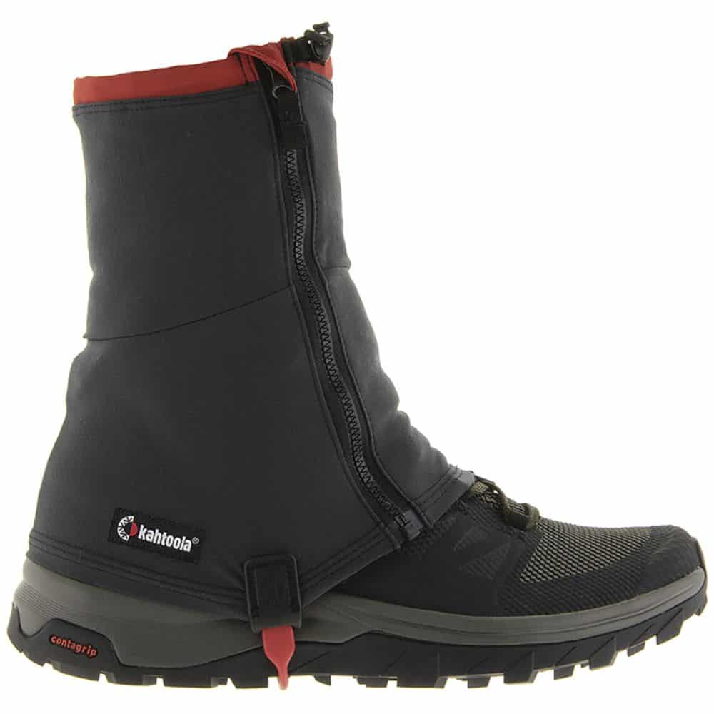     kahtoola rena mid gaiters graphite hiking gaiters side