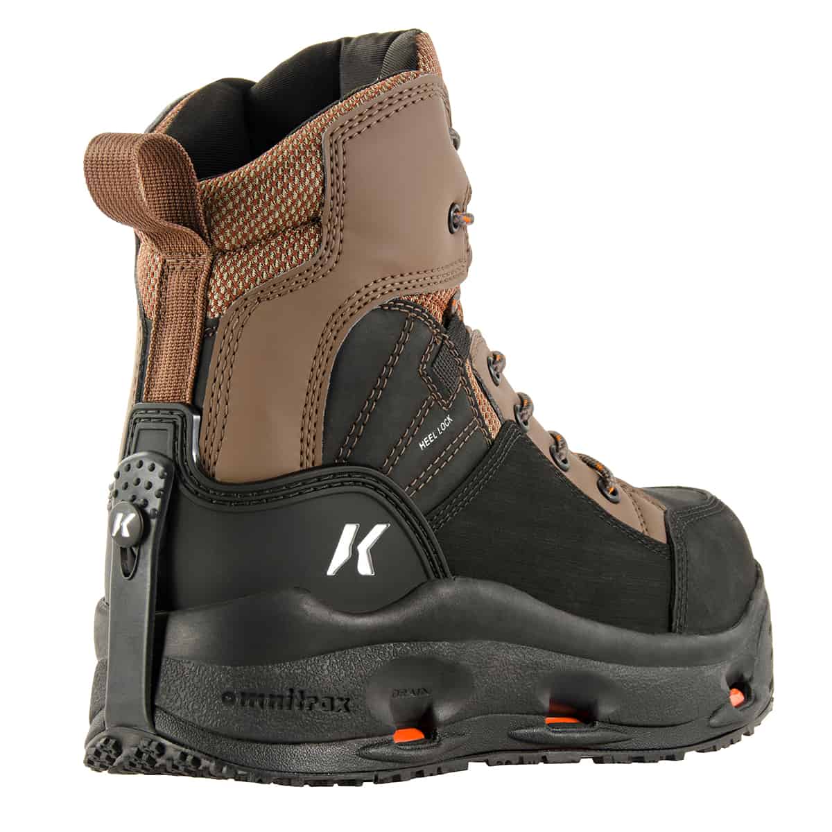 korkers buckskin wading boot 3qtr rear budget friendly fly fishing wading boot