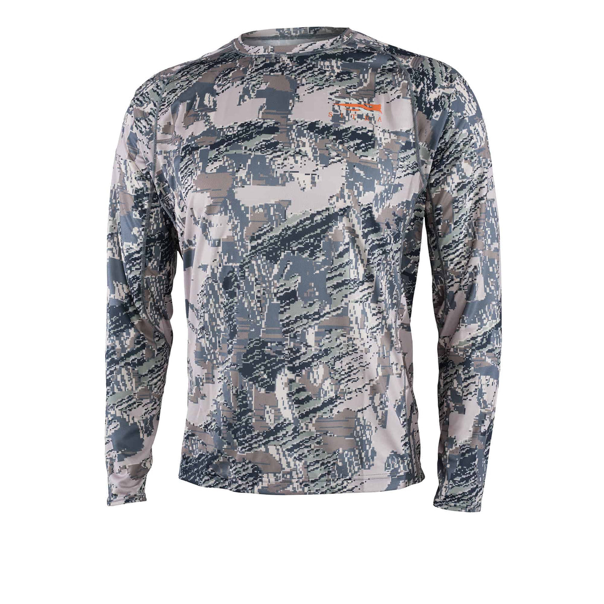 sitka core lightweight crew long sleeve optifade open country 