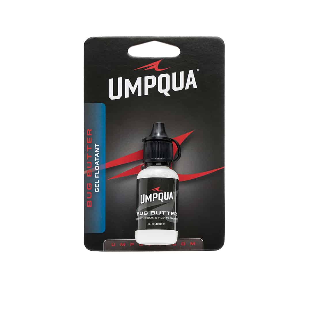 umpqua bug butter fly fishing floatant on card