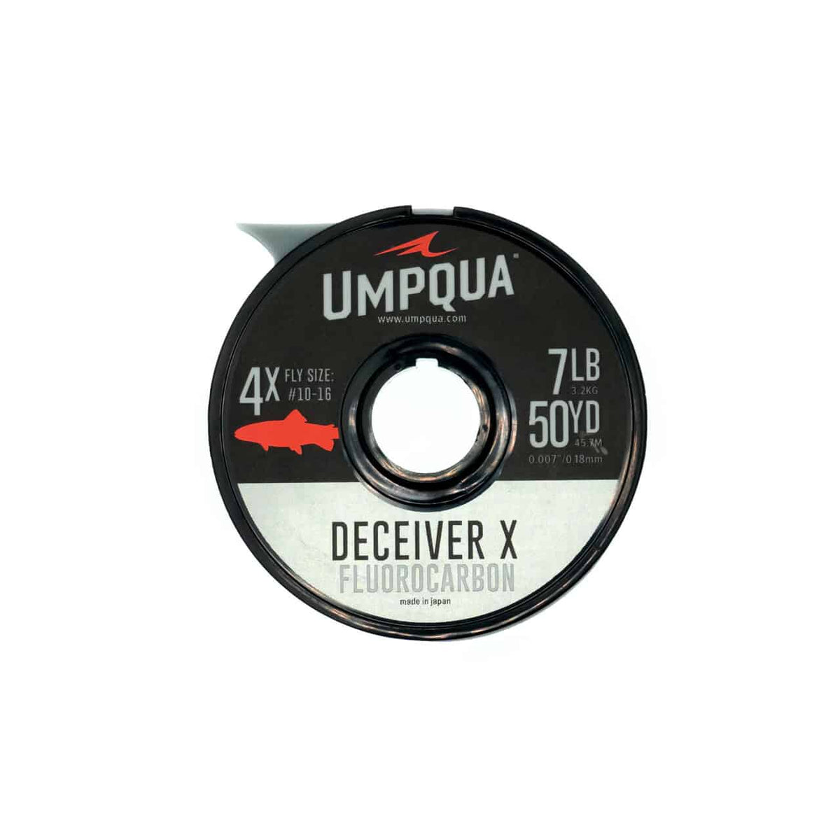 Umpqua Deceiver X Fluorocarbon Trout Tippet - 50 Yd. Spool