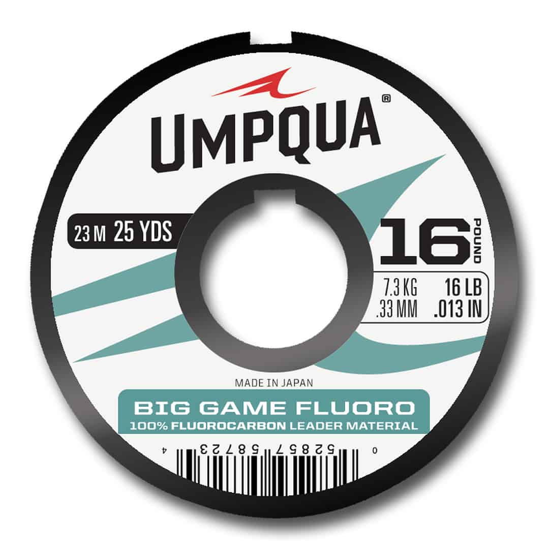 umpqua fluorocarbon big game tippet spool