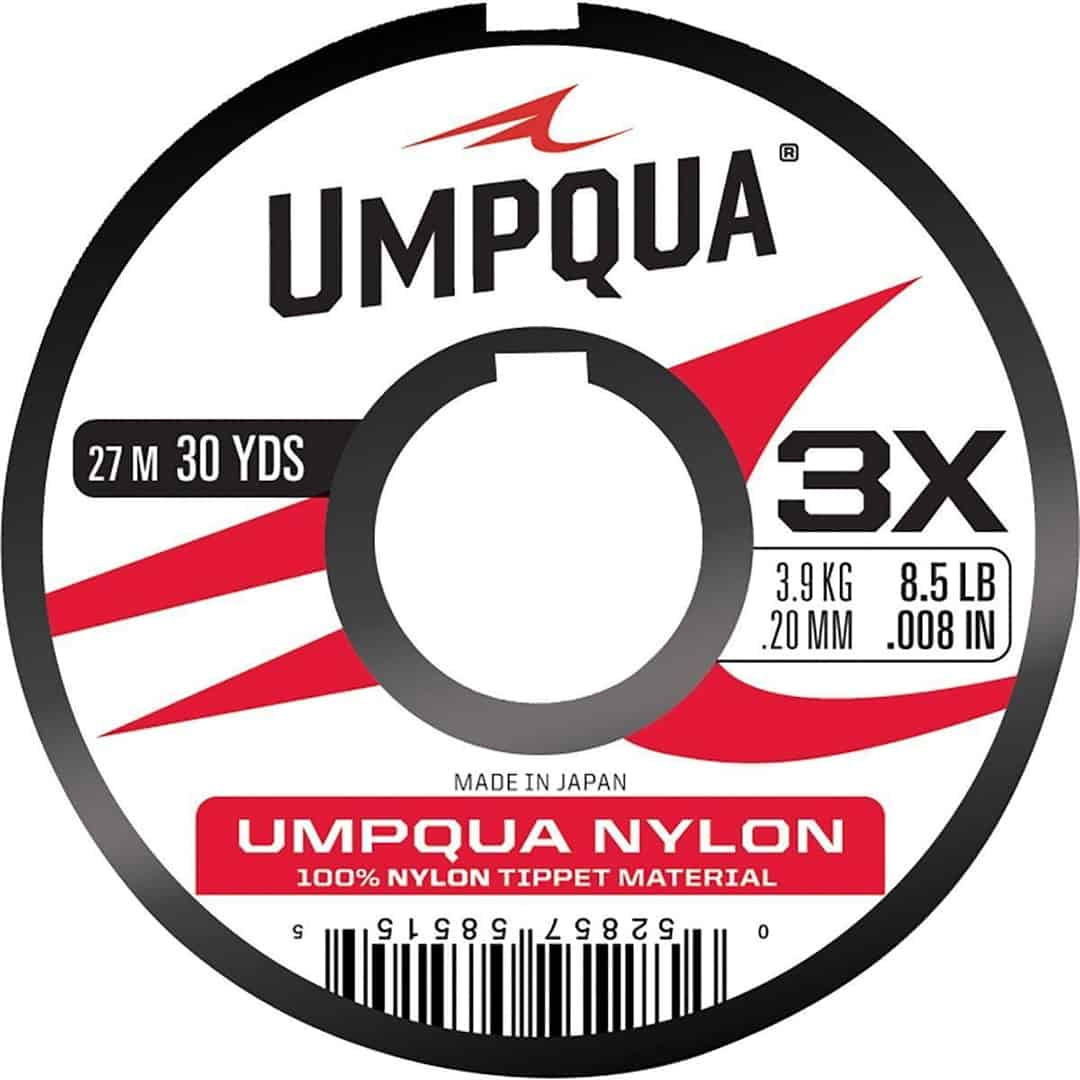 umpqua nylon tippet spool 30 yard