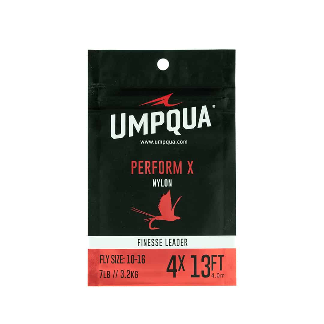 umpqua perform x finesse nylon trout fishing leader 1 pack