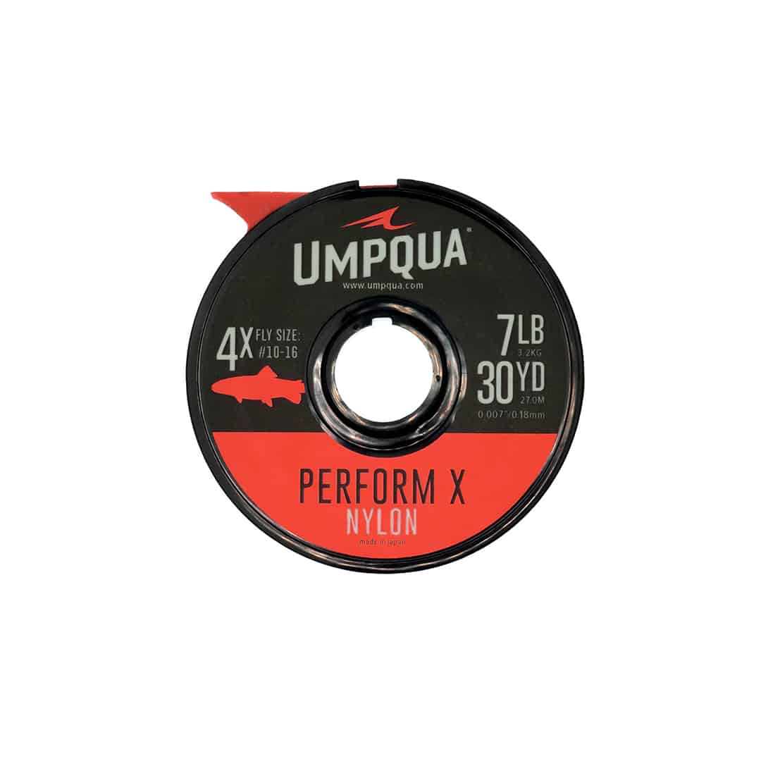 umpqua perform x trout nylon tippet 30 yard spool