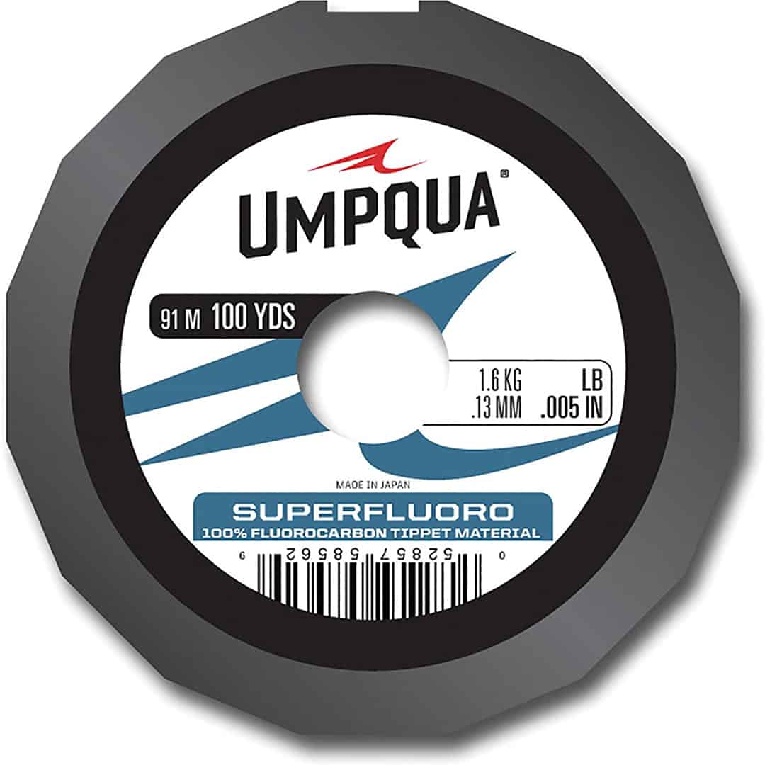 umpqua superfluoro fluorocarbon tippet spool 100 yard